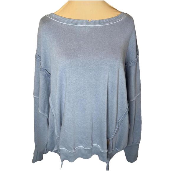 FREE PEOPLE We The Free Camden Sweatshirt in Mountain Spring Size medium